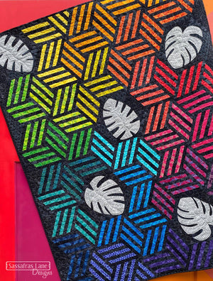Jungle Junction Quilt Pattern: Paper Pattern