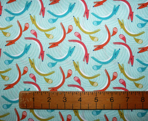 *PRE CUT Dashwood Fablewood - FABL 1166 – Leaping Foxes - 1 Metre