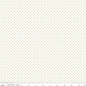 Sparkle Cotton SC660-GOLD Swiss Dots METALLIC.Priced per 25cm.