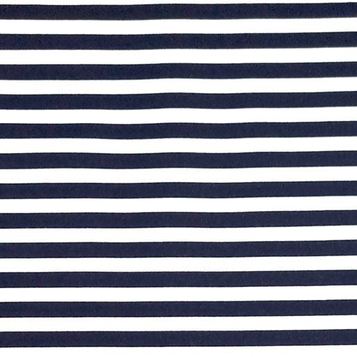 Stripes NAVY.Priced per 25cm.