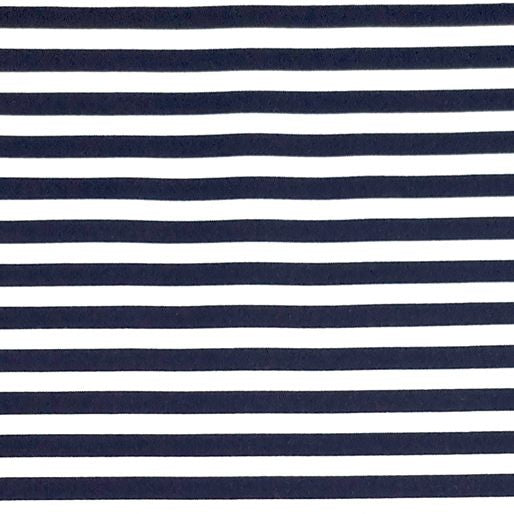 Stripes NAVY.Priced per 25cm.