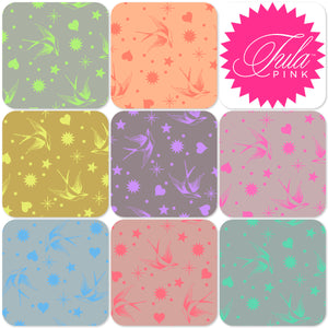 *#True Colors - Fairy Flakes Neon  by Tula Pink - One Metre bundle Fairy Flakes