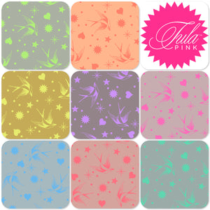 *True Colors - Fairy Flakes Neon  by Tula Pink - One Metre bundle Fairy Flakes