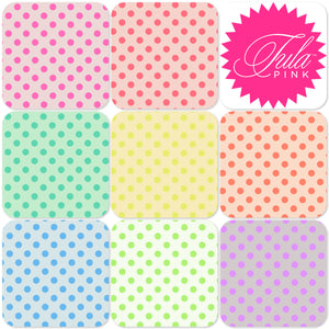*#Neon True Colors by Tula Pink - One Metre bundle Spots