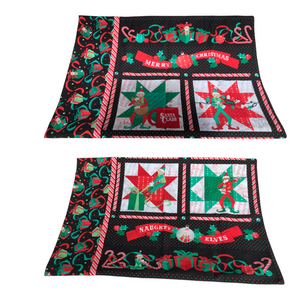*+Marcus Fabrics NAUGHTY ELVES PILLOW CASE PACK