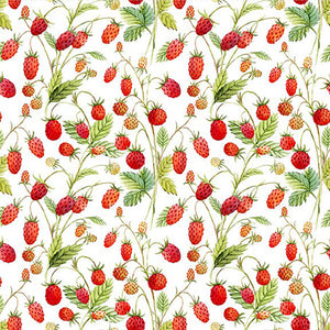 Hedgehog Hollow by Jason Yenter 8HH-1 Wild Strawberry.Priced per 25cm