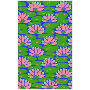 TEMPLE GARDEN Lily Pond - PWSL126.MULTI by Philip Jacobs.Priced per 25cm
