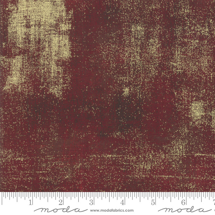 METALLIC GRUNGE Burgundy 30150 297M.Priced per 25cm.