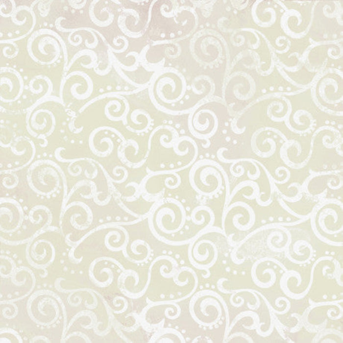 **OMBRE SCROLL WIDEBACK 24775KZ CRYSTAL.Priced per 50 cm.