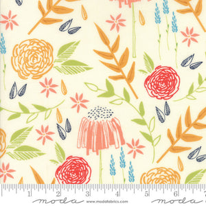 *REMNANT* CREEKSIDE Meadow Ivory - 85 CM