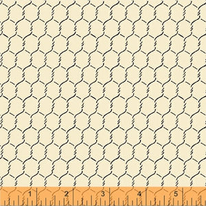EARLY BIRD by Whistler Studios 51400-6 Chicken Wire Cream.Priced per 25cm.