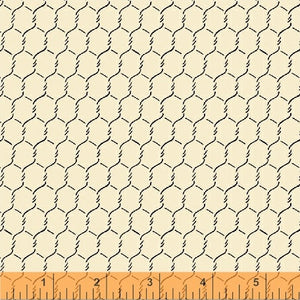 EARLY BIRD by Whistler Studios 51400-6 Chicken Wire Cream.Priced per 25cm.