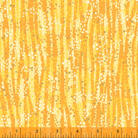 DEWDROP by Whistler Studios52495M-9 Sunbeam Cotton / metallic embellished.Priced per 25cm