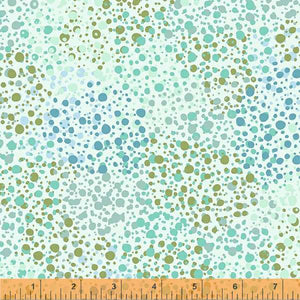 **Splatter Dots MINT  53193-2  WIDEBACK 108" / 270 cms Priced Per 50 Cm.