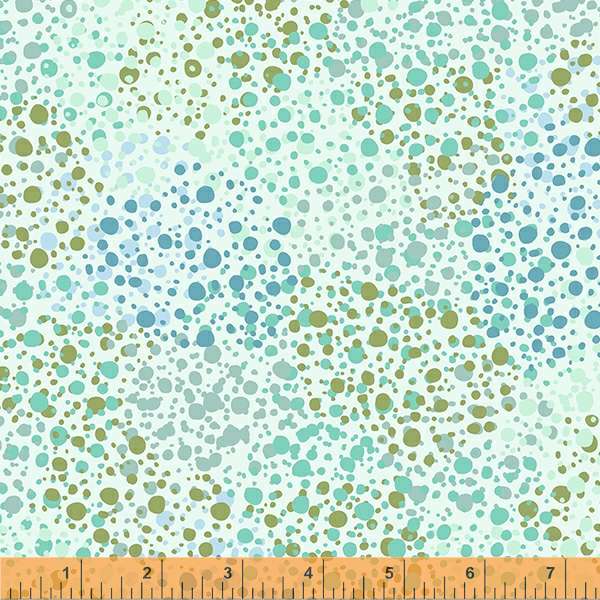 *Splatter Dots MINT  53193-2  WIDEBACK 108" / 270 cms Priced Per 50 Cm.