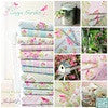 Zoeys Garden Tanya Whelan PWTW116.Blue.Priced per 25cm.