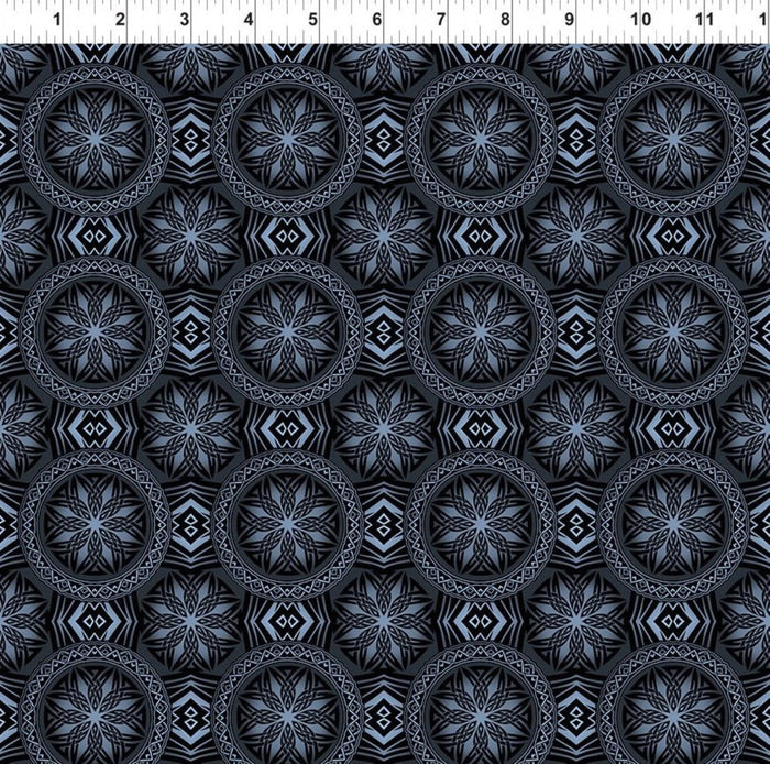 Dragons by Jason Yenter 7DRG-2, Grey Emblems Blue Fury.Priced per 25 Cm.