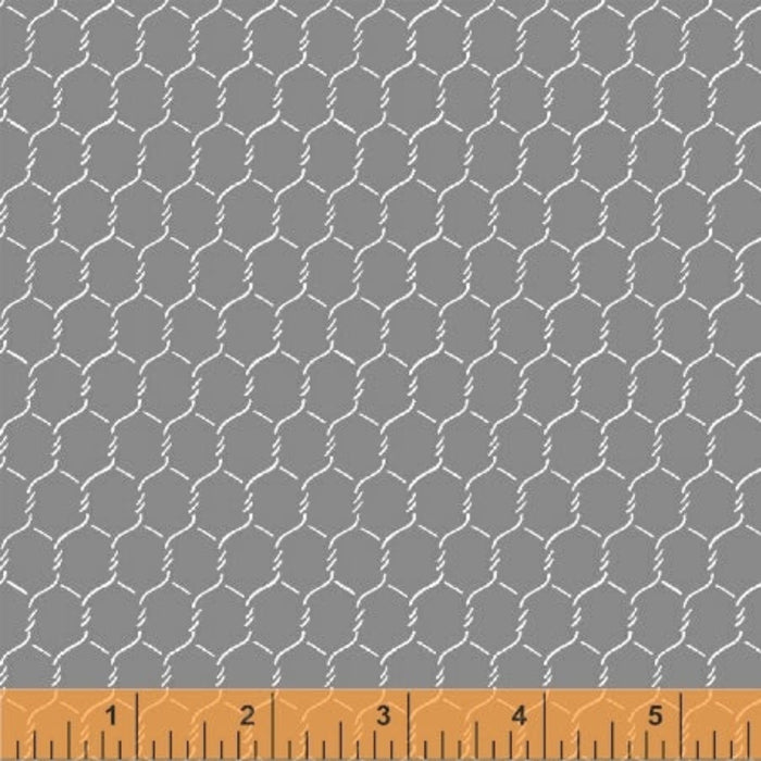 EARLY BIRD by Whistler Studios 51400-2 Chicken Wire Grey.Priced per 25cm.