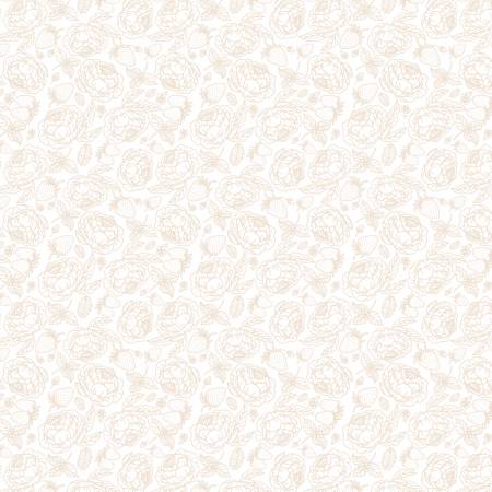 Gingham Farmhouse GF19111-Basic - Peony Roses.Priced per 25 Cm.