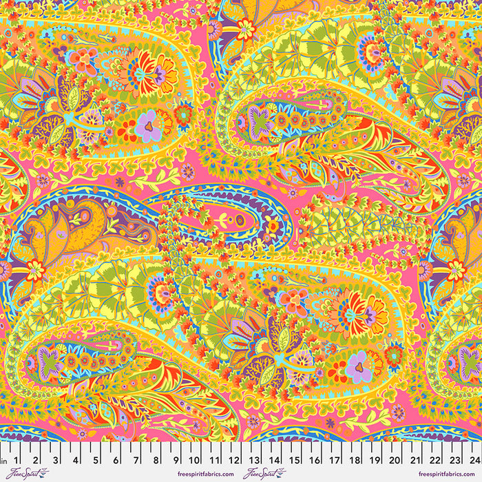 KFC Paisley Jungle LIME GP60.*LAST CHANCE Priced per 25cm