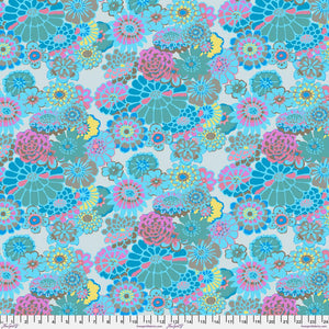 KFC Asian Circles - TURQUOISE.*LAST CHANCE Priced per 25cm