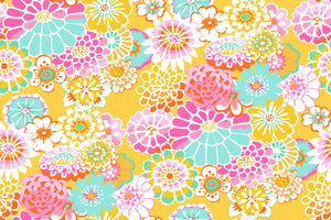 KFC Asian Circles - YELLOW GP89.Priced per 25cm
