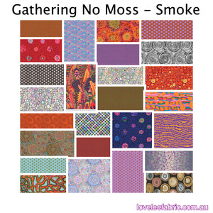*+KFC Gathering No Moss Quilt kit SMOKE