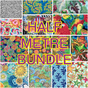 *#TREASURE ISLAND by Philip Jacobs (SNOW LEOPARD)- HALF METRE BUNDLE
