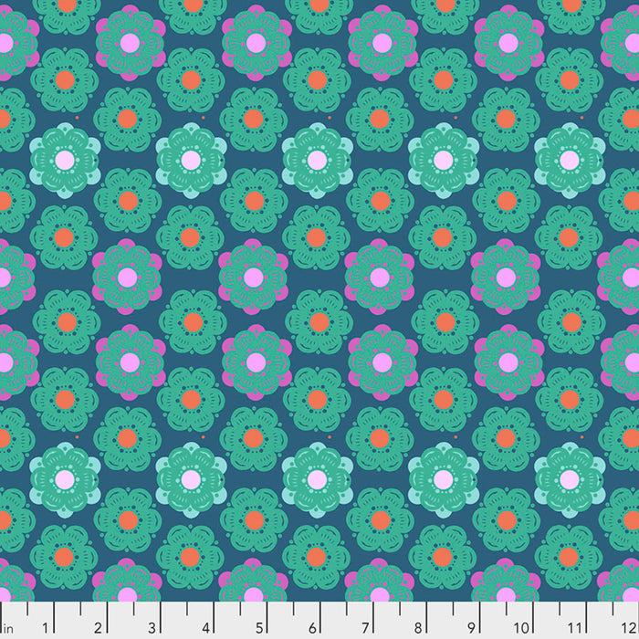 Hindsight - Honeycomb - Denim by Anna Maria Horner PWAH143.Priced per 25cm