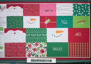 *SAFETY FIRST FACE MASK HOLIDAY PANEL BY STACY IEST HSU