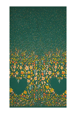 Art Gallery - Garden Dreamer Love Garden Vibrant BORDER PRINT.Priced per 25cm