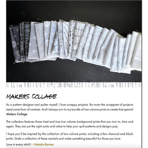 *#Maker's Collage Fat Quarter Bundle - 24 Fat Quarters Designed by Natalie Barnes