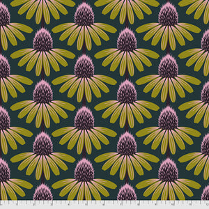 Love Always AM - Echinacea SEAWEED by Anna Maria Horner PWAH075.Priced per 25cm