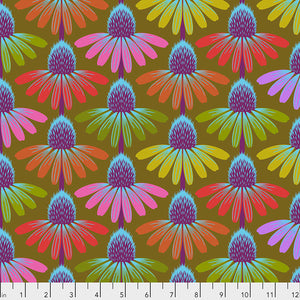 Love Always AM - Echinacea Glow AUTUMN by Anna Maria Horner PWAH149.Priced per 25cm