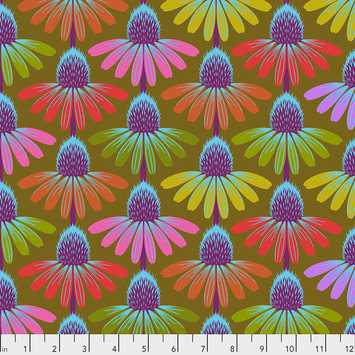 Love Always AM - Echinacea Glow AUTUMN by Anna Maria Horner PWAH149.Priced per 25cm
