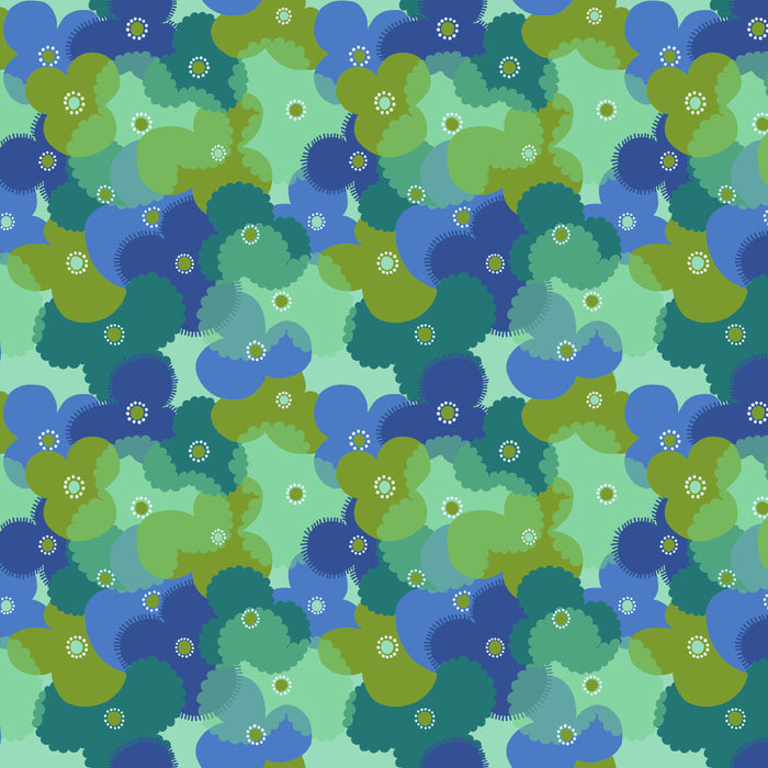 FLUENT Disco - Sea by Anna Maria PWAH184.Priced per 25cm