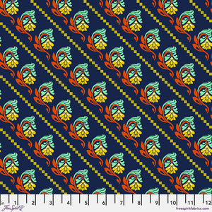 FLUENT Tilt - Navy by Anna Maria PWAH192.Priced per 25cm