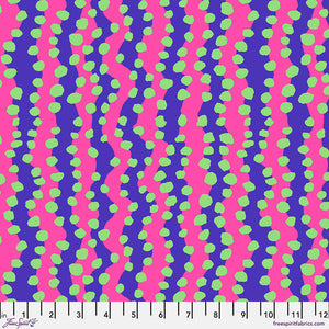 KFC Bubble Stripe PINK PWBM082.*LAST CHANCE Priced per 25cm