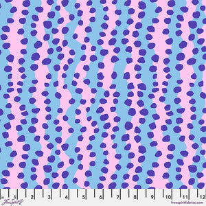 KFC Bubble Stripe PURPLE PWBM082.*LAST CHANCE Priced per 25cm
