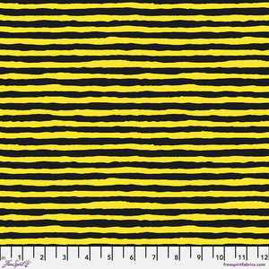 KFC Comb Stripe YELLOW PWBM084*LAST CHANCE Priced per 25cm