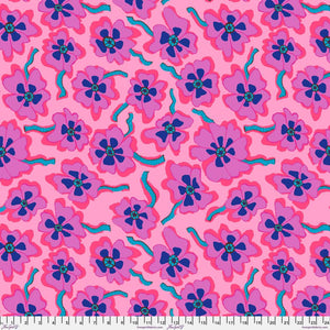 KFC Camo Flower PINK PWBM088.*LAST CHANCE Priced per 25cm