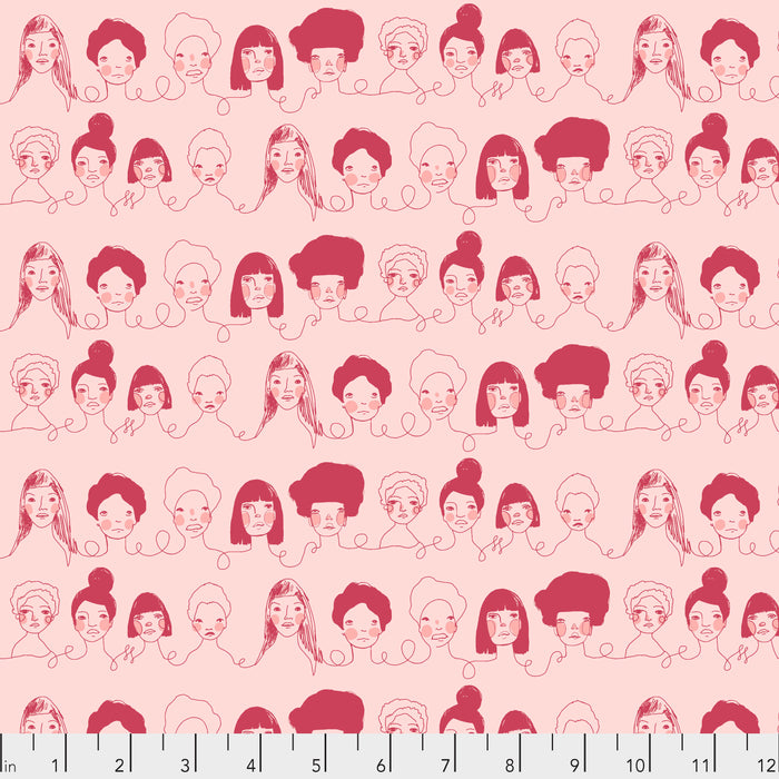 Long Distance by Courtney Cerutti Penpals in Latte.Priced per 25cm