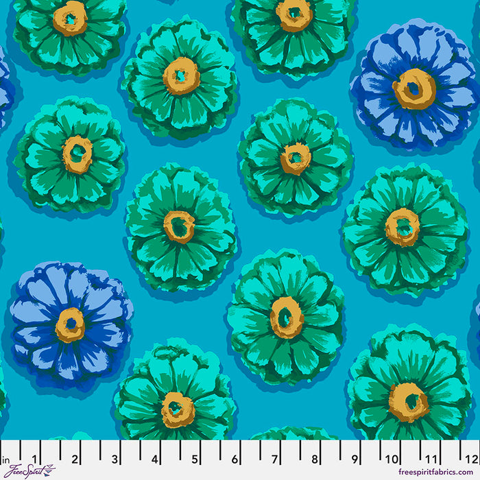 KFC Zinnia BLUE PWGP031.*LAST CHANCE Priced per 25cm