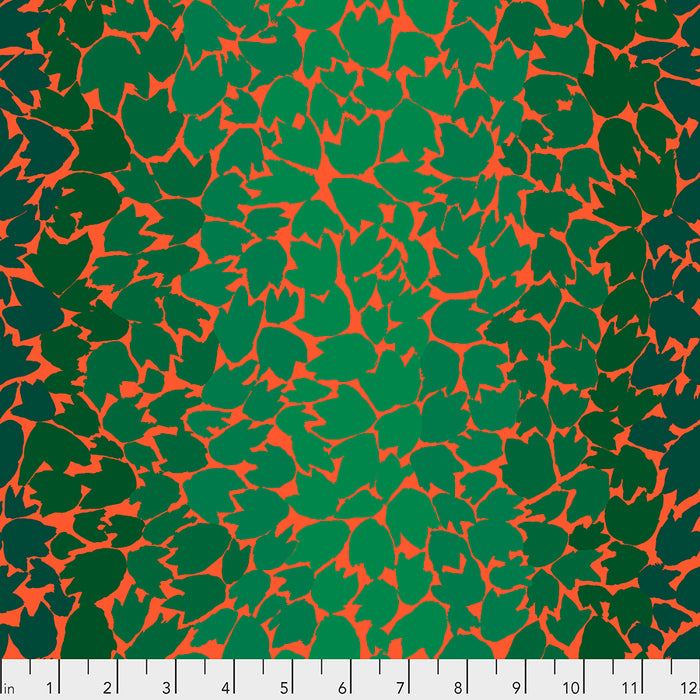 KFC Ombre-Leaves Green  PWGP174.*LAST CHANCE Priced per 25cm
