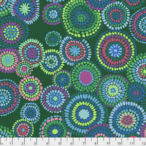 KFC Mosaic Circles Green PWGP176.*LAST CHANCE Priced per 25cm