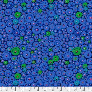 KFC Button Mosaic Blue PWGP182.*LAST CHANCE Priced per 25cm