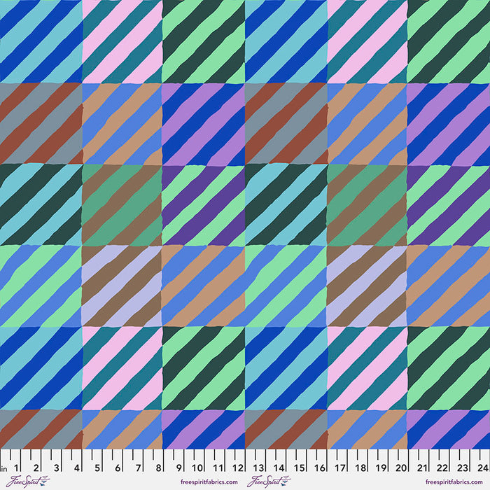 KFC Regimental Ties BLUE PWGP189.*LAST CHANCE Priced per 25cm