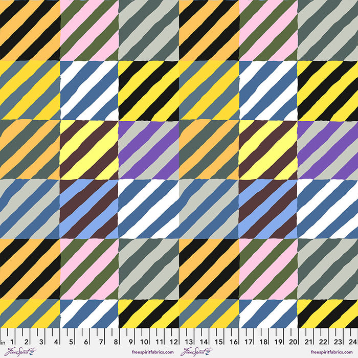 KFC Regimental Ties CONTRAST PWGP189.*LAST CHANCE Priced per 25cm