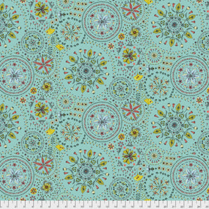 Land Art by Odile Bailloeul Fairy Circles - Bleu / Blue PWOB019.Priced per 25cm