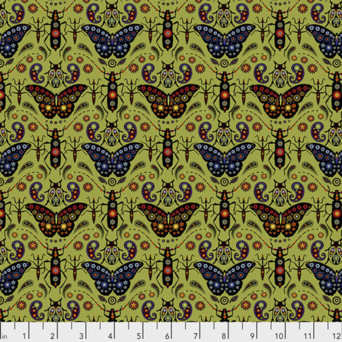 Land Art by Odile Bailloeul Jewels - Vert PWOB020.Priced per 25cm